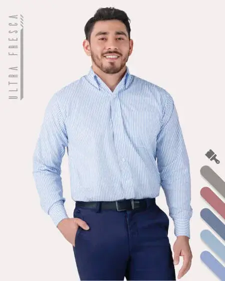 Camisas de Rayas para Hombre