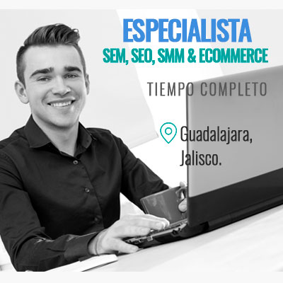 Especialista en SEM, SEO, SMM & Ecommerce 